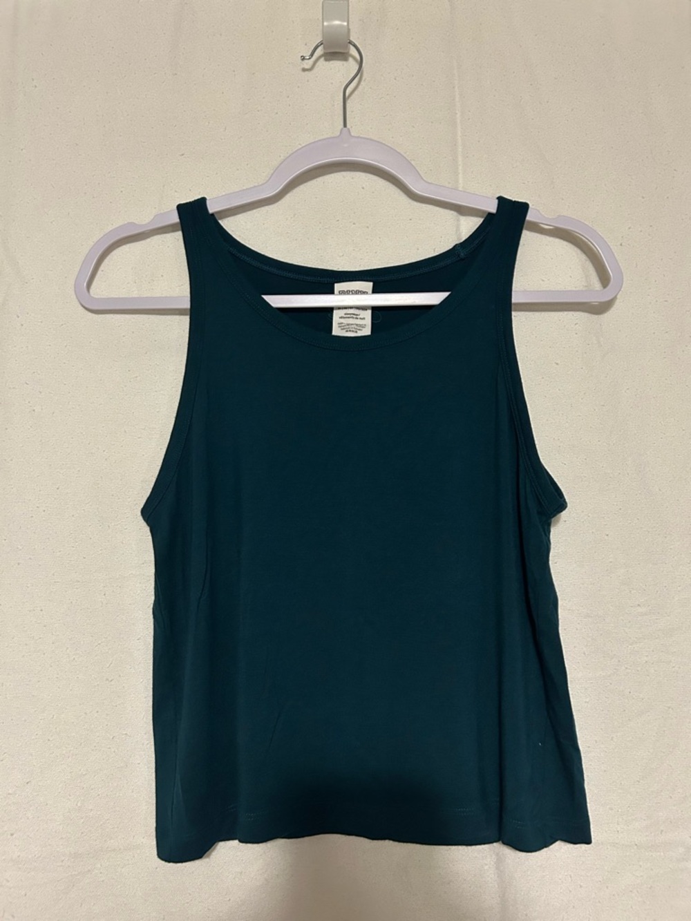 PINK Victoria's Secret Deep Teal Scoop Neck Tank